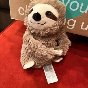 SOLD: Microwavable Warmie-Style Sloth Plush